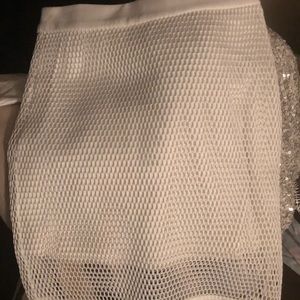 Amisu mesh top pencil skirt
